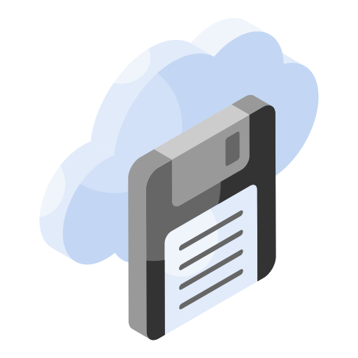 almacenamiento en la nube icono gratis