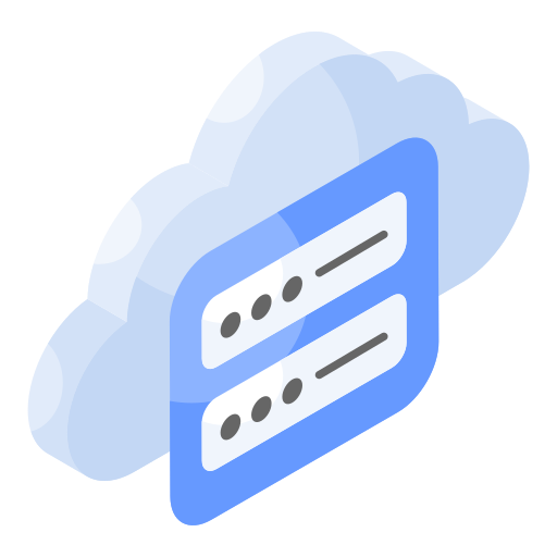 servidor en la nube icono gratis