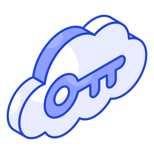 acceso a la nube icono gratis