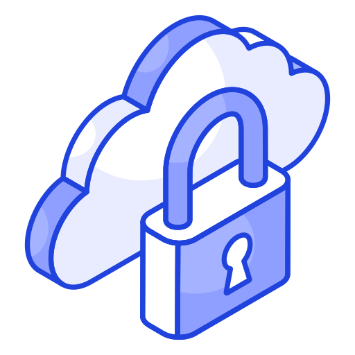 protección en la nube icono gratis