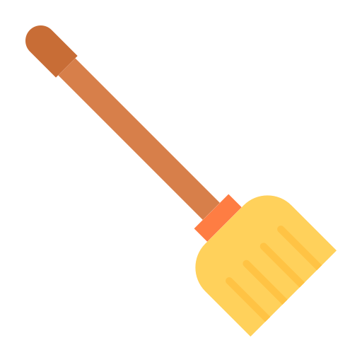 escoba icono gratis