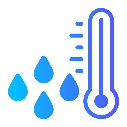 temperatura de agua icono gratis