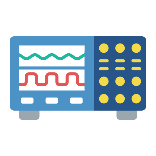 Oscilloscope - Free education icons