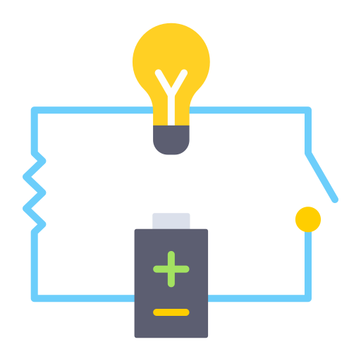 circuito eléctrico icono gratis