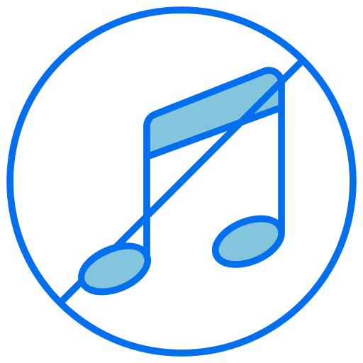 Нет музыки бесплатно иконка