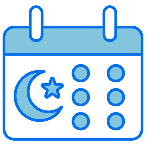 calendario de ramadán icono gratis