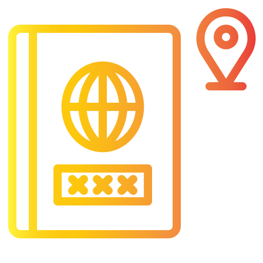 pasaporte icono gratis