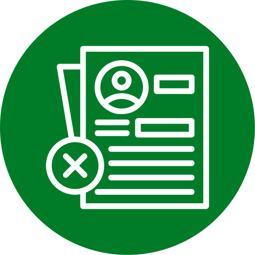 Reject free icon
