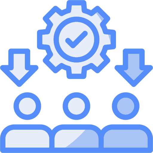 reclutamiento icono gratis