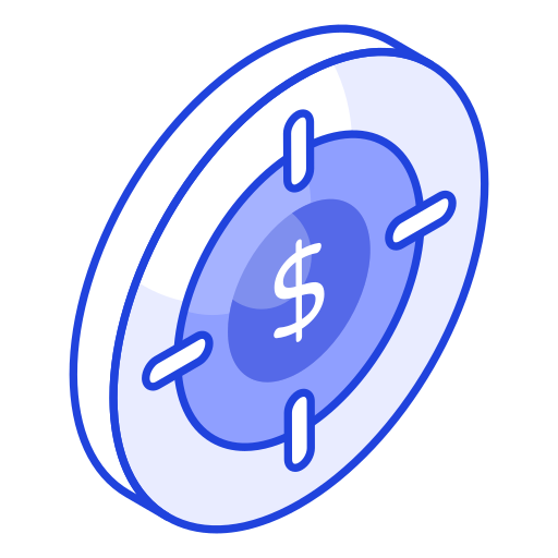 objetivo financiero icono gratis