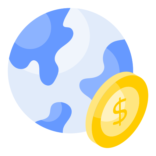 economia global icono gratis