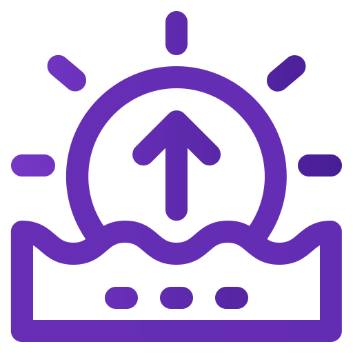 amanecer icono gratis