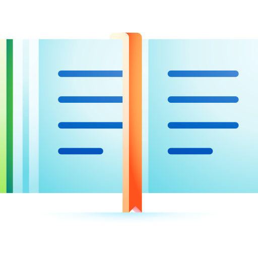 libro abierto icono gratis