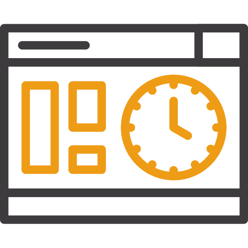 Clock - Free time and date icons