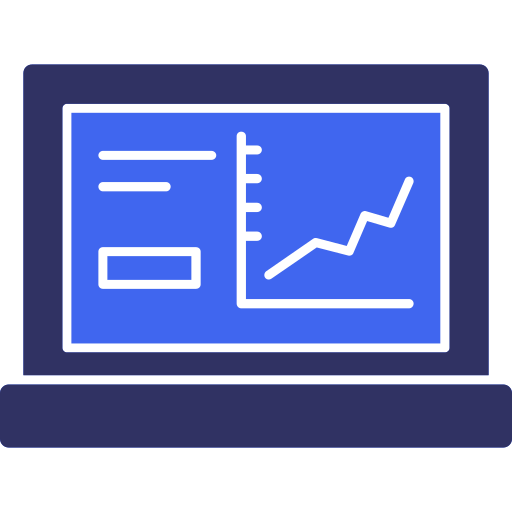 gráfico de linea icono gratis