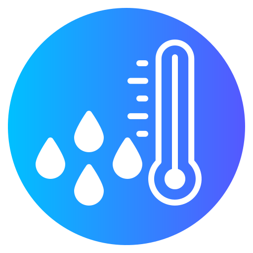 temperatura de agua icono gratis