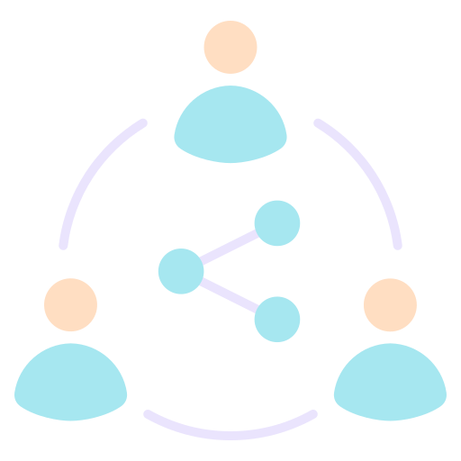 소셜 커뮤니티 무료 아이콘