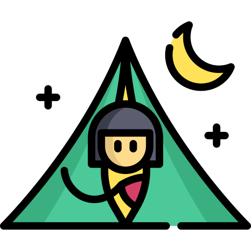 Campamento icono gratis