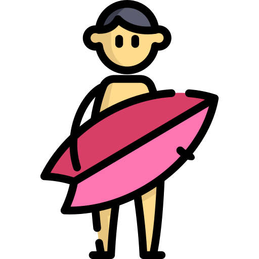 Surfista icono gratis