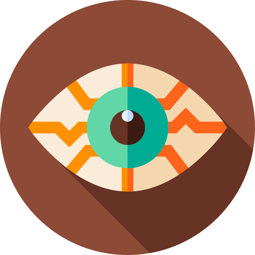 yeux rouges Icône gratuit yeux rouges Icône gratuit