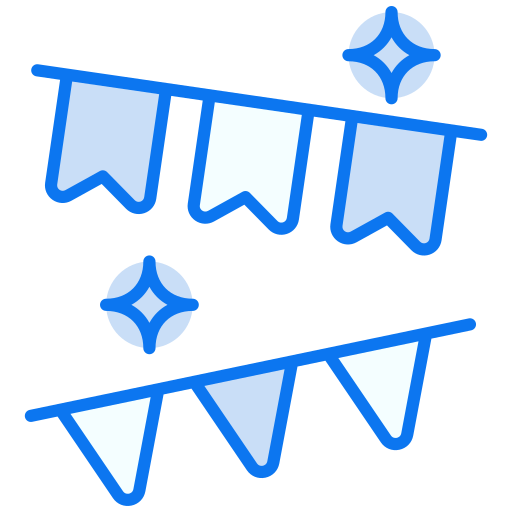 guirnalda icono gratis