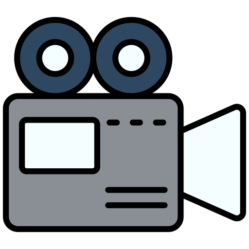 camara de video icono gratis