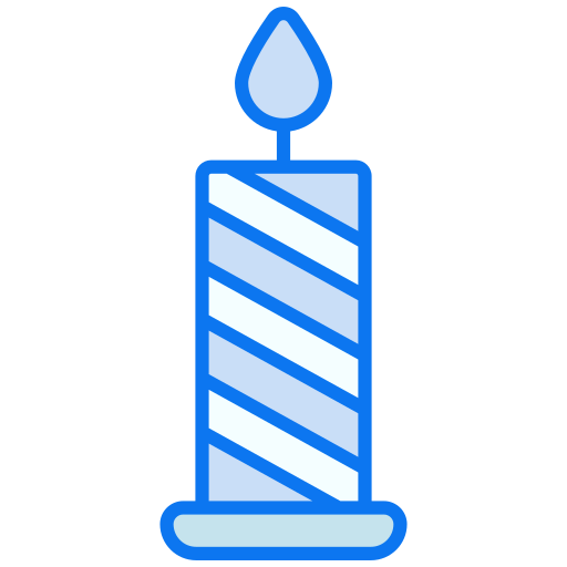 vela de cumpleaños icono gratis