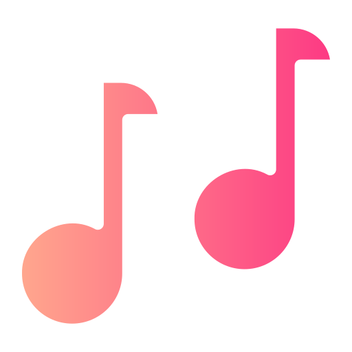 notas musicales icono gratis