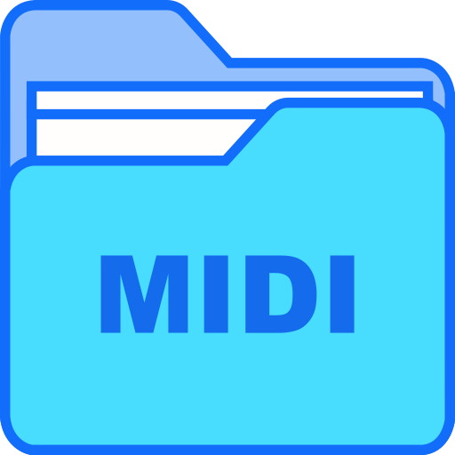 midi icono gratis