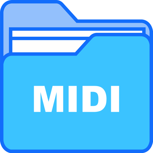 midi icono gratis