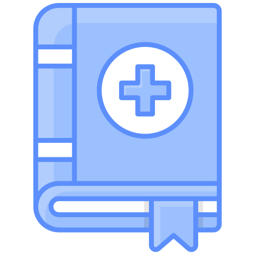 libro medico icono gratis