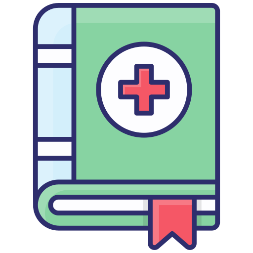 libro medico icono gratis