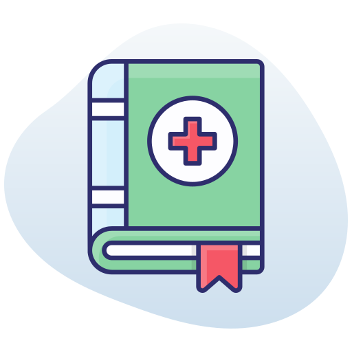 libro medico icono gratis