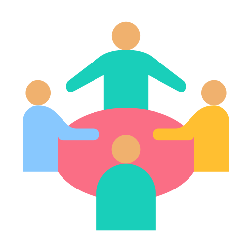 reunión icono gratis