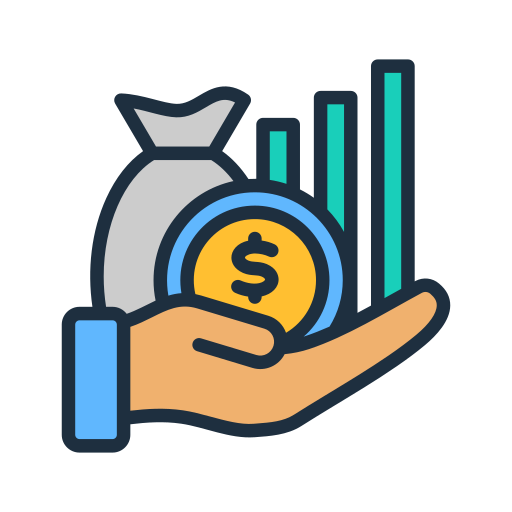 ganancia icono gratis