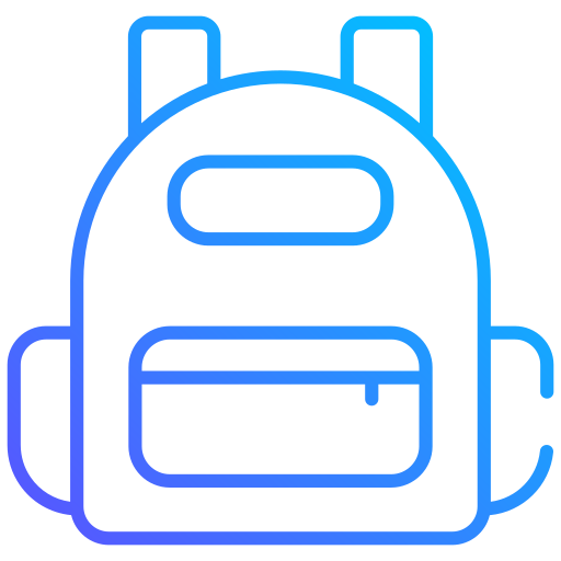 Backpack free icon