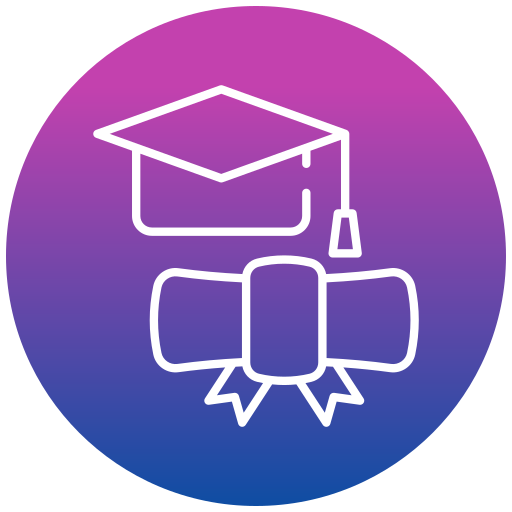 sombrero de graduado icono gratis