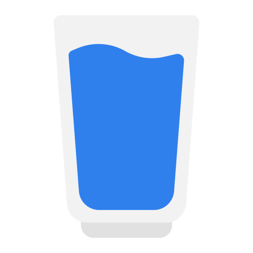 vaso de agua icono gratis