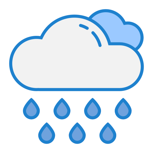 pluie Icône gratuit