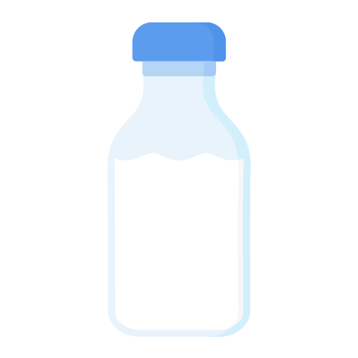 botella de leche icono gratis