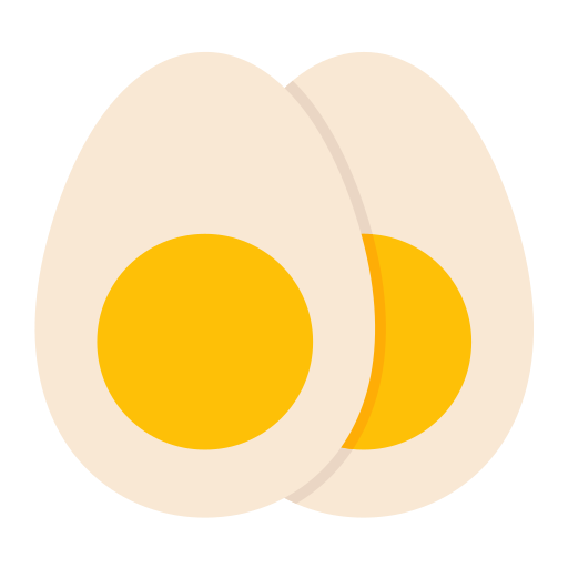 gekochtes ei kostenlos Icon gekochtes ei kostenlos Icon