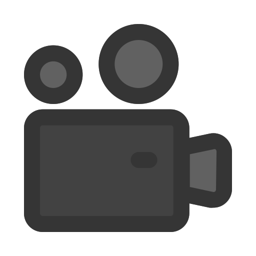 camara de video icono gratis