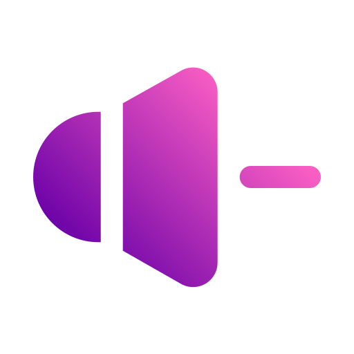 lautstärke runter kostenlos Icon