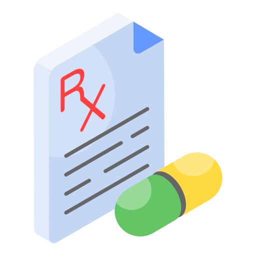 prescripción icono gratis