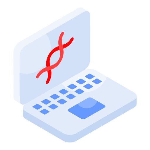 análisis de adn icono gratis