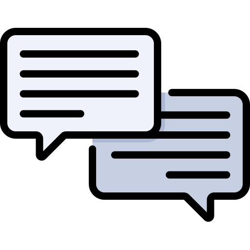 conversation Icône gratuit conversation Icône gratuit