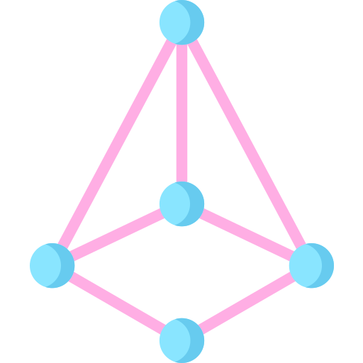 Estructura atómica icono gratis