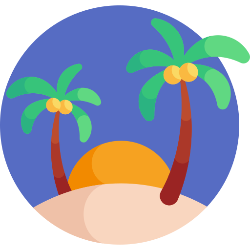 ilha grátis ícone ilha grátis ícone