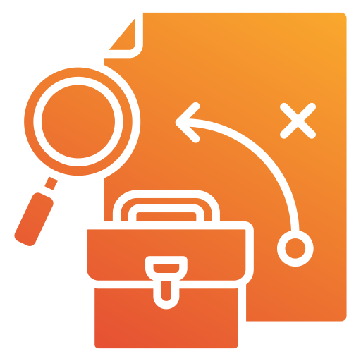 análisis empresarial icono gratis