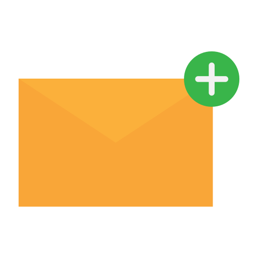 notificación de correo electrónico icono gratis